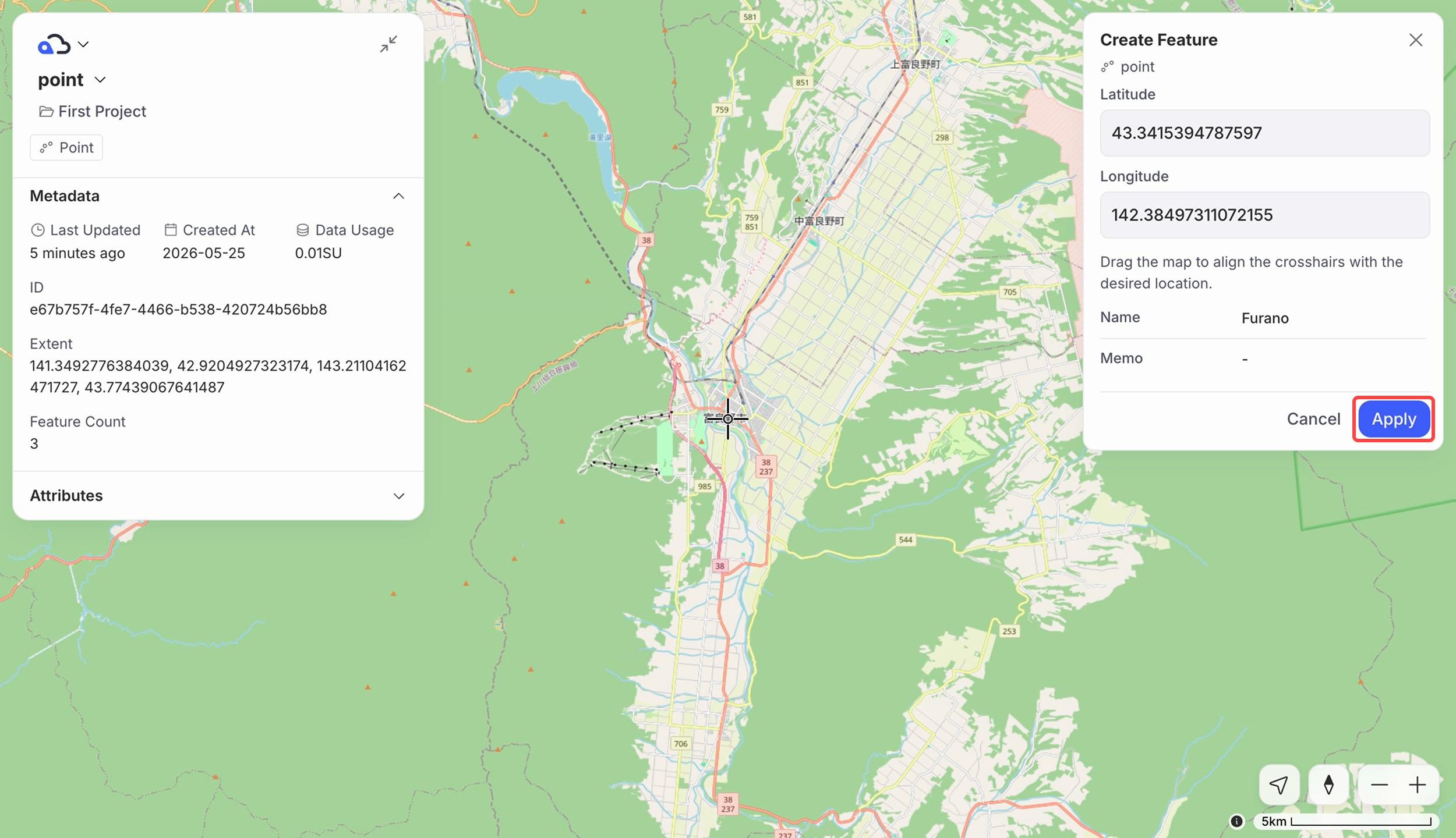 set-feature-location-and-save.png
